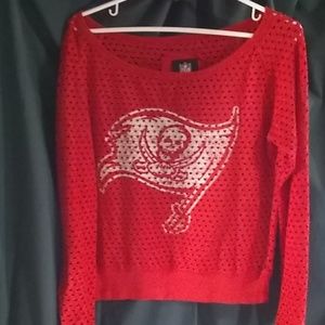 NFL women's buccaneers shirt (long sleeve)